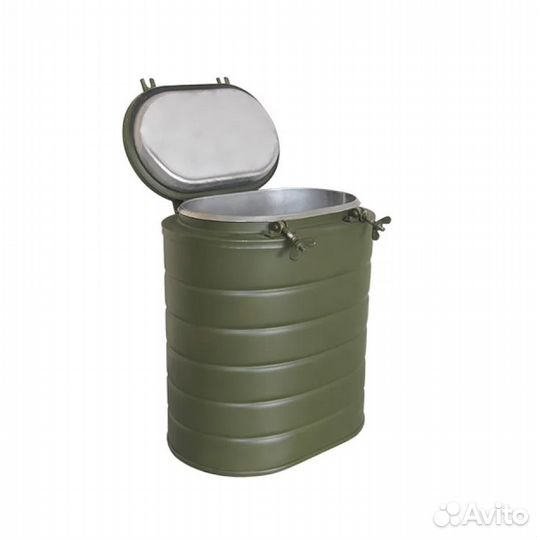 Термос армейский овальный и круглый