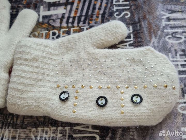 Варежки детские