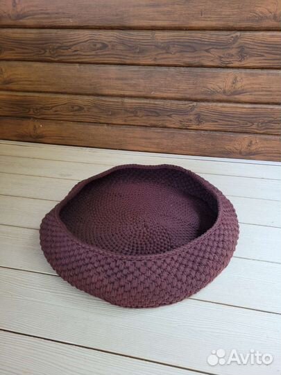 Вязанные корзины