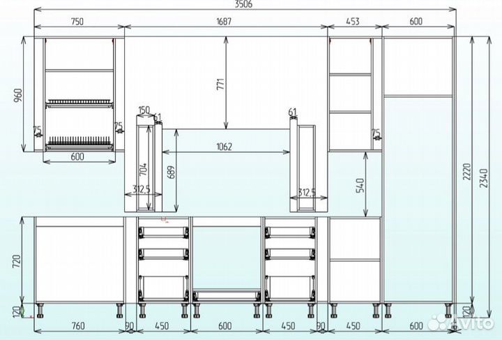 Сборщик кухонной мебели