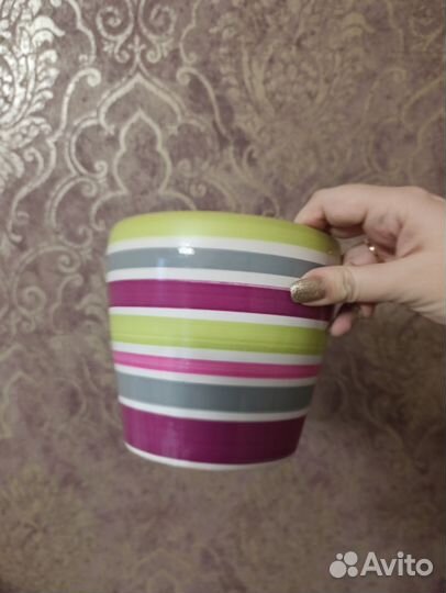 Горшки керамические для цветов новые