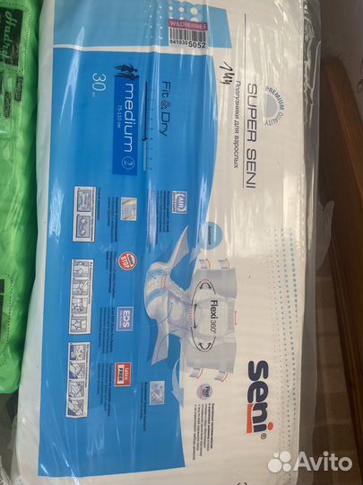 Подгузники для взрослых seni m