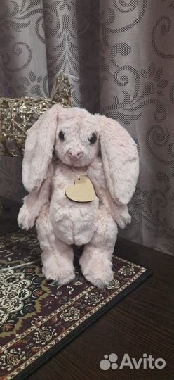 Зайка тедди ручной работы