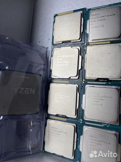 Сотни процессоров i3 i5 i7 Ryzen, pentium