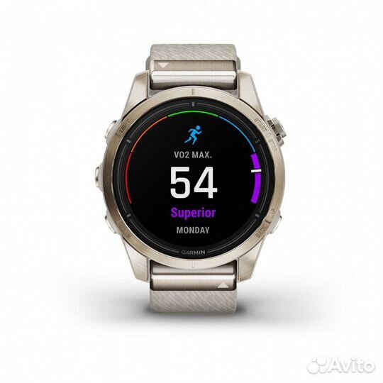 Garmin epix PRO (42-мм) Sapphire золотистый