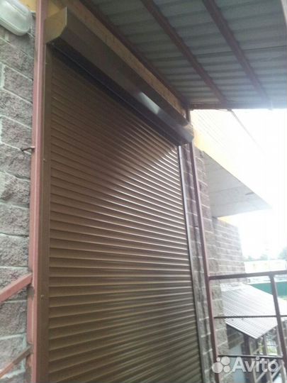 Рольставни Алютех для дверей 1000х1950 мм