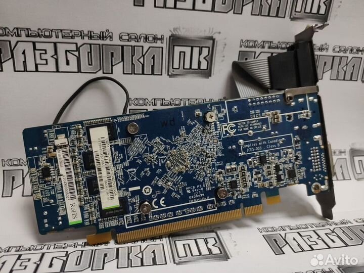 Видеокарта ATI radeon HD5570 1GB saphire