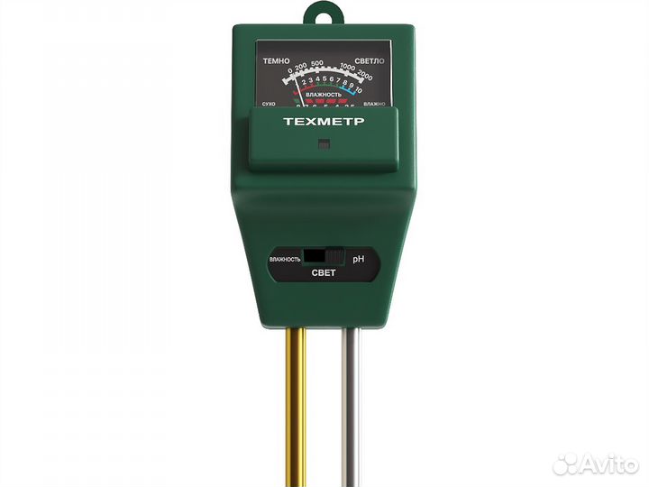 Измеритель кислотности (pH) почвы 3в1