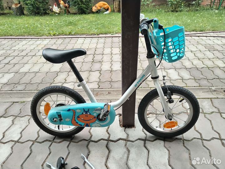 Детский велосипед btwin 14