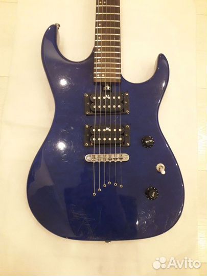 Электрогитара Washburn X, синяя