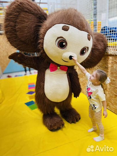 Крокодил Гена и Чебурашка на поздравление аниматор