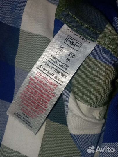 Рубашка в клетку