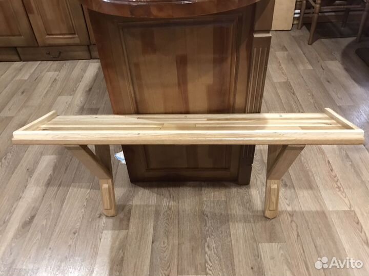 Полка настенная (массив дуба)