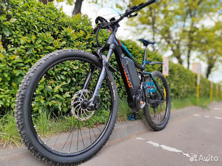 Горный велосипед 29 двухподвес электрический 1500W