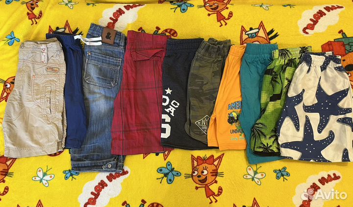 Шорты для мальчика размер 116 122