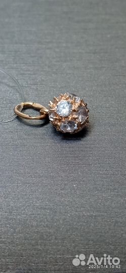 Золотая подвеска 585 пробы. Арт. 12