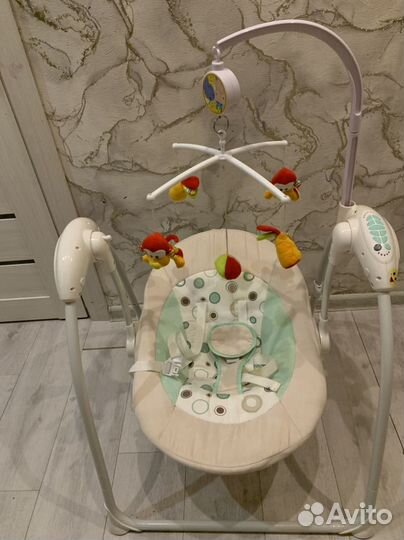 Детские электронные качели