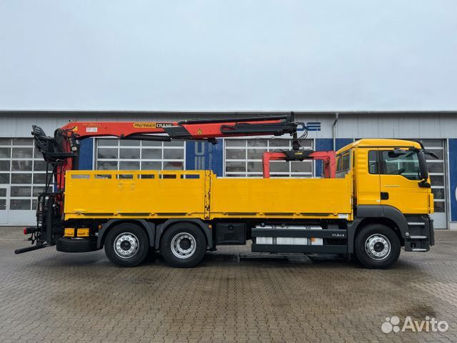 MAN TGS с КМУ, 2012