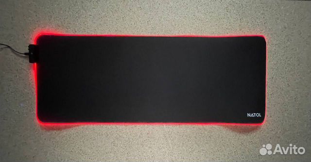 Игровой коврик для мыши с подсветкой RGB