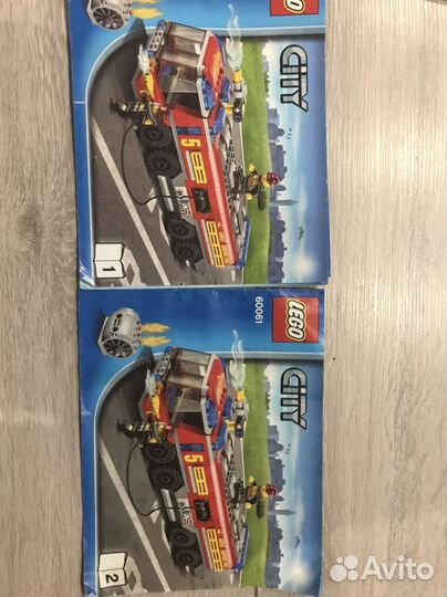 Lego City 60061 Пожарная машина