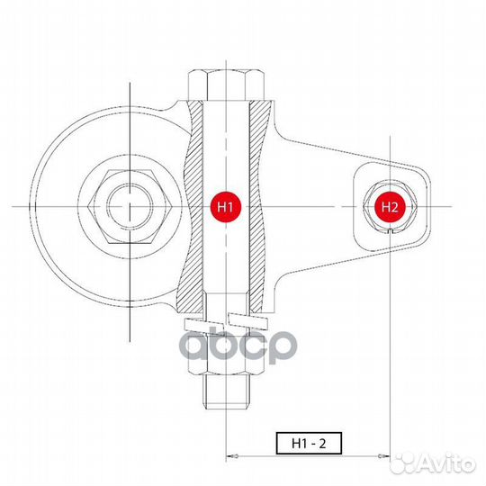 Опора шаровая CB0284 CTR