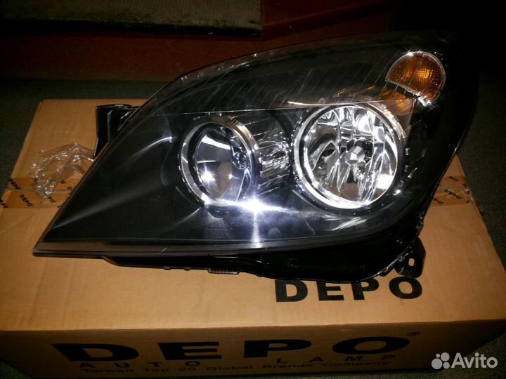 Фара левая/правая в сборе depo Astra-H