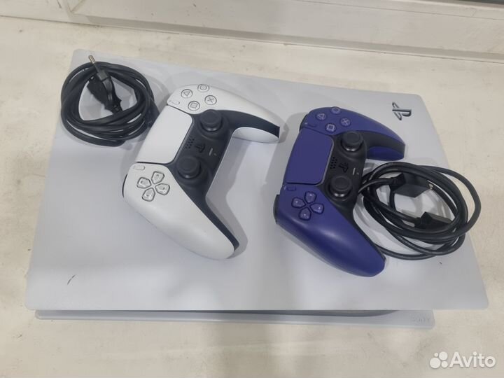 Sony playstation 5 с дисководом 2 джойстика