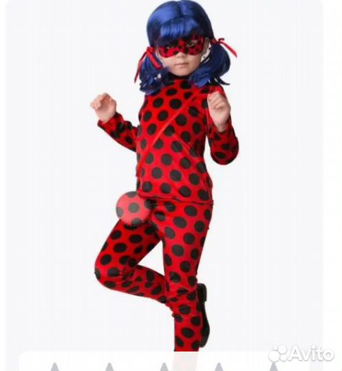 Карнавальный костюм для девочки Леди Баг