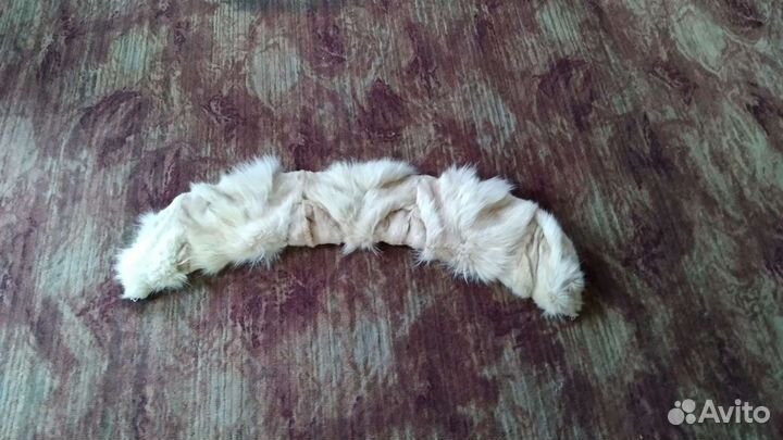 Меховой воротник б/у