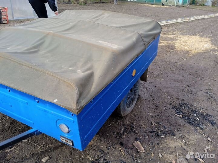 Прицеп бортовой Автоприцеп 865901, 1990