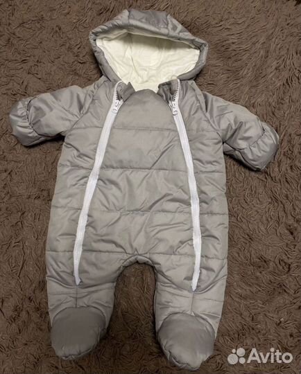 Зимний комбинезон конверт 62