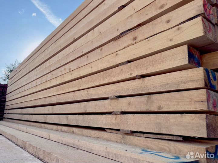 Брус обрезной 100х200х6000мм