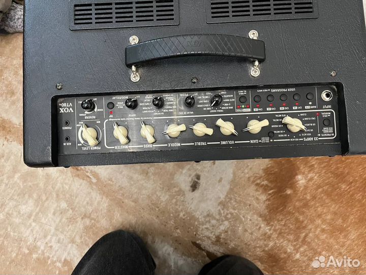 Гитарный комбик vox vt80+