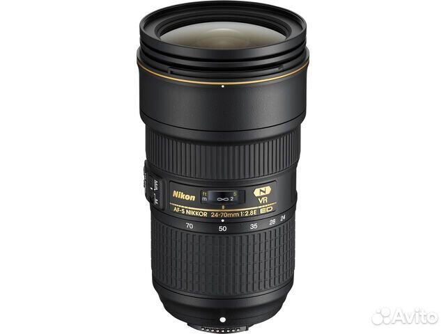 Объектив Nikon 24-70mm f/2.8E ED VR AF-S Nikkor Но