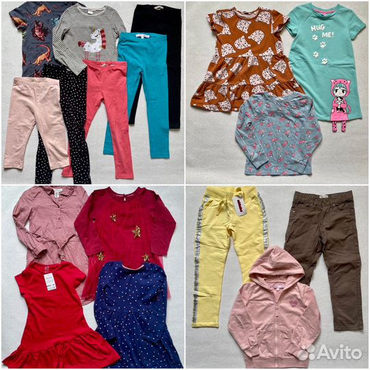 Пакет вещей для девочки, р-р 116