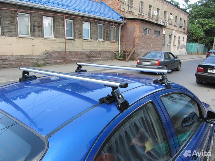 Аэродинамический багажник на крышу Шевроле Авео