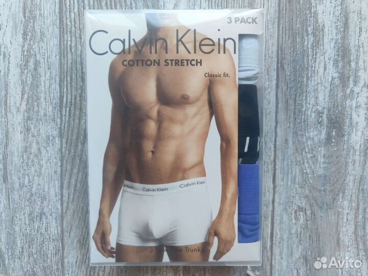 Трусы Calvin klein мужские L оригинал 3 шт