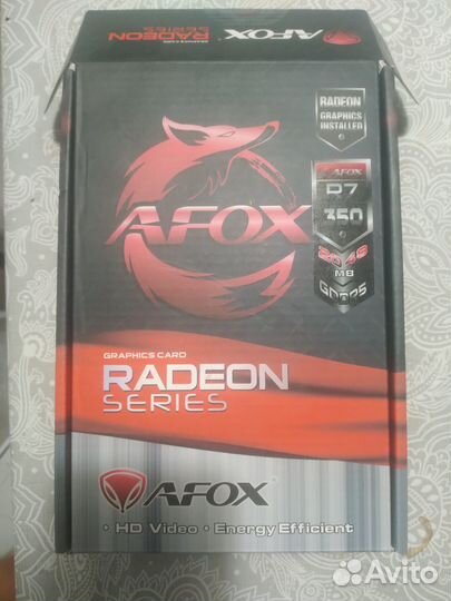 Продать видеокарту Radeon afox R7