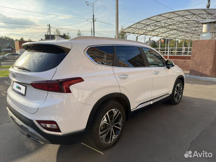 Hyundai Santa Fe 2.0 AT, 2020, 64 600 км