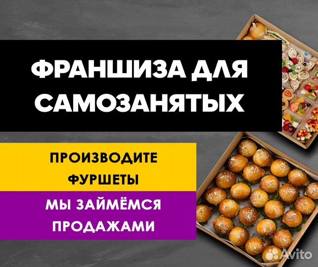 Франшиза для самозанятых. Изготовление фуршетов