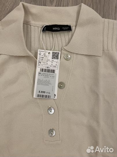 Новая футболка mango