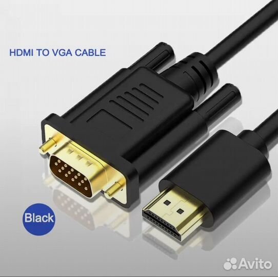 Кабель hdmi vga 1.8m