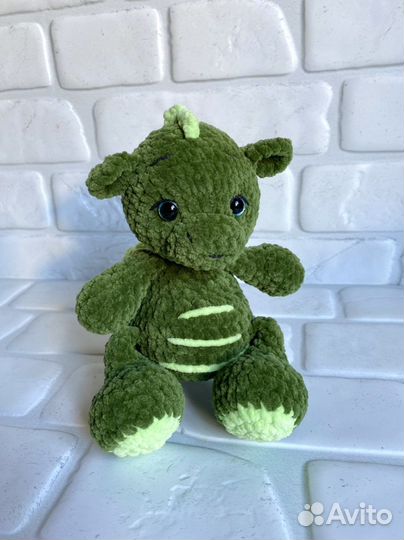 Вязаный дракончик