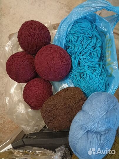 Пряжа для вязания шерсть СССР