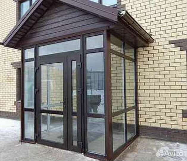 Тамбур из пластиковых окон