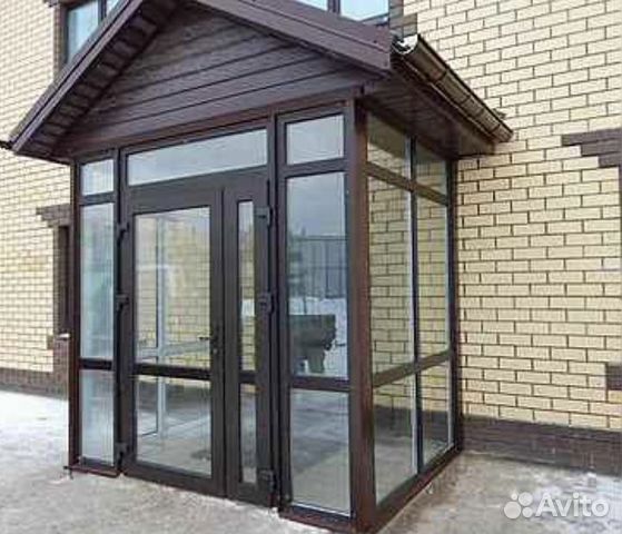 Тамбур из пластиковых окон