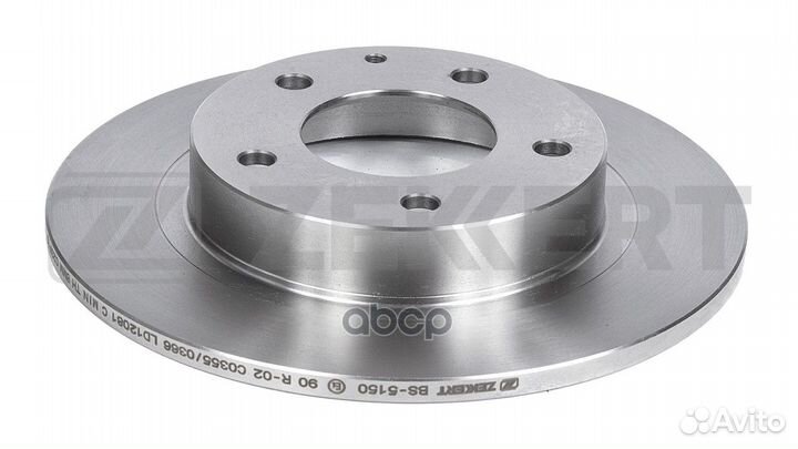 Диск торм. задн. Mazda 626 IV V 91- Xedos 6 92