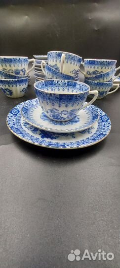 Антикварная кофейная тройка Япония