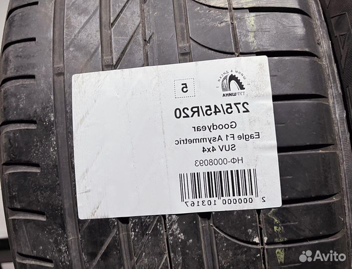 Goodyear Eagle F1 Asymmetric SUV 4x4 275/45 R20 94Y