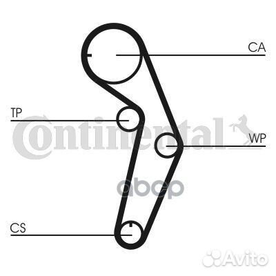 CT1048K1 Комплект грм MMC Pajero 4G93 CT1048 K1